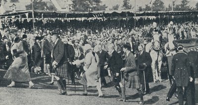 Den kongelige familie i Skotland, c1930, 1937. af Unbekannt