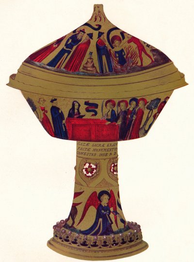 The Royal Gold Cup, c1370, 1904. af Unbekannt