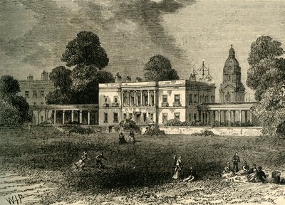 Royal Naval School, Greenwich, c1878. af Unbekannt