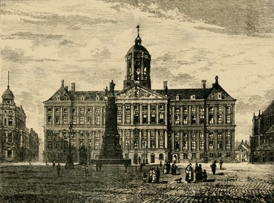 Det kongelige palads, Amsterdam, 1890. af Unbekannt