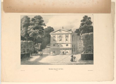 Royal Park Theatre, Bruxelles af Unbekannt