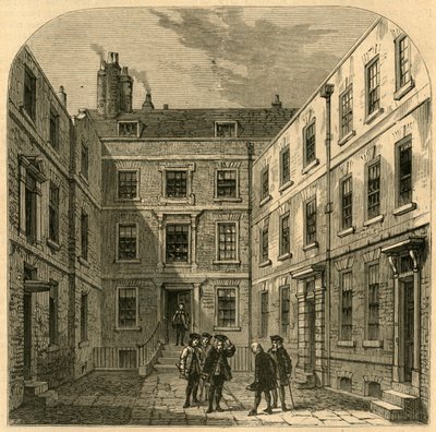 Royal Societys House i Crane Court, 1897. af Unbekannt