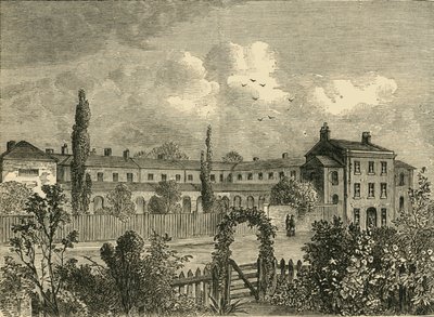 Den Kongelige Veterinærhøjskole, 1825, c1876. af Unbekannt