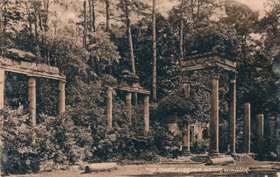 The Ruins, Virginia Water, Windsor, c1917 af Unbekannt