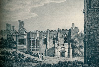 Ruinerne af Cowdray House, nær Midhurst, Sussex, 1907 af Unbekannt