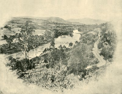 The Salmon Ponds Road, 1901. af Unbekannt