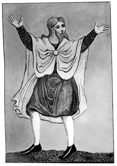 Den saksiske kappe, 1910 af Unbekannt