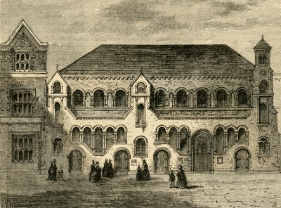 The Scotch National Church, Crown Court, 1881. af Unbekannt