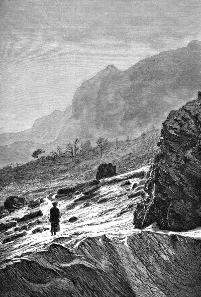 Sechuen-højlandet, c1890 af Unbekannt