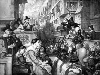 The Setting out of the Train Bands from London..., 1643, 1800-tallet af Unbekannt