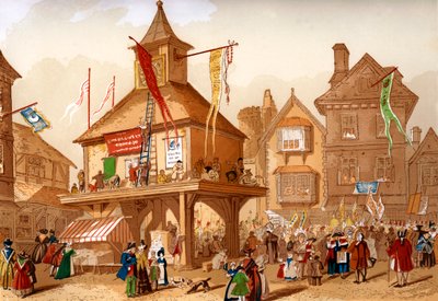 Shakespeare-jubilæet i Stratford upon Avon, c1850 af Unbekannt