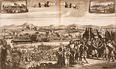 The Siege of Bonn, 1689 Fra: Krigsscene. af Unbekannt
