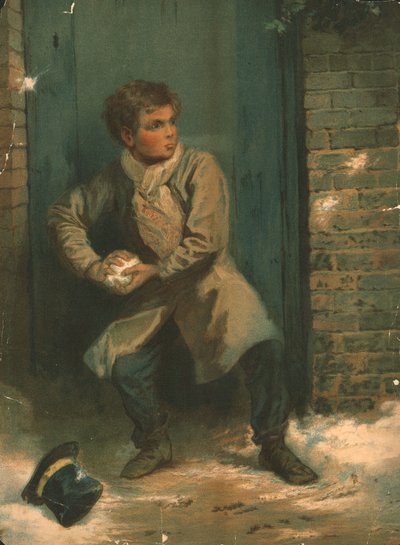 Sneboldspilleren, 1800-tallet af Unbekannt