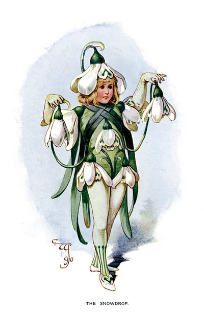 Vintergækken, 1899 af Unbekannt