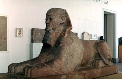 Dronningen Hatschepsuts sfinx, 1450 af Unbekannt