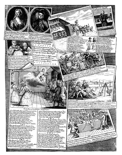 The Stage Medley, 1700-tallet af Unbekannt