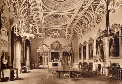 The State Dining Room, Buckingham Palace, 1935 af Unbekannt