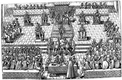 Generalstaterne i Orleans, Frankrig, 1560, 1893 af Unbekannt