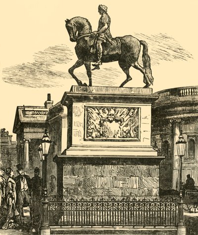Statuen af Vilhelm III, 1898. af Unbekannt