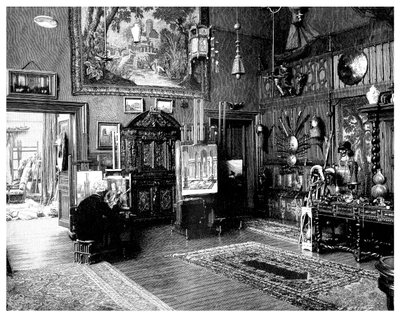 Studiet af Monsieur JL Gerome, 1901 af Unbekannt