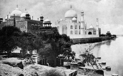 Taj Mahal, Agra, 20. århundrede af Unbekannt