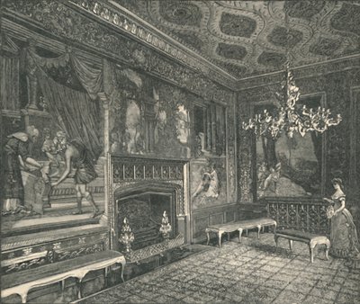 The Tapestry Room, 1886 af Unbekannt
