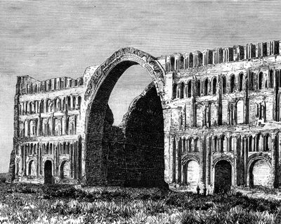 Taq-i Kisra, Ctesiphon, Irak, 1800-tallet af Unbekannt