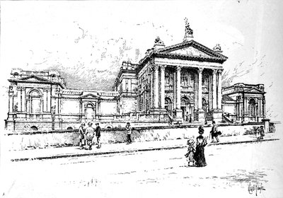 Tate Gallery National Gallery of British Art, 1906 af Unbekannt