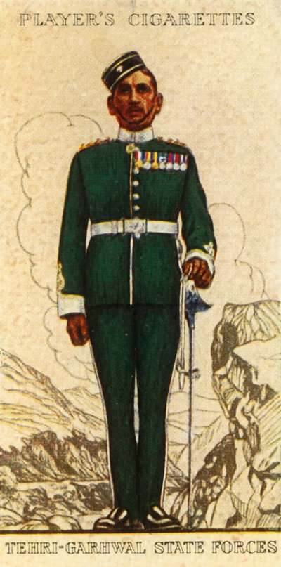 Tehri-Garhwal statsstyrker, 1936. af Unbekannt