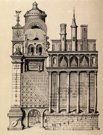 The Temple of Music af Robert Fludd, 1617 af Unbekannt
