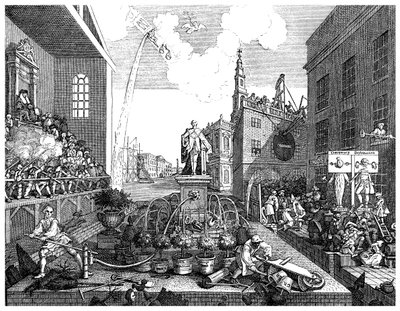 The Times, tavle II, c1762 1895 af Unbekannt