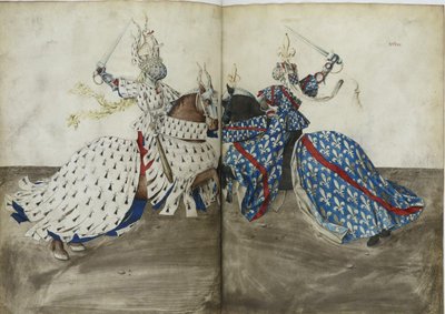 The Tournament Book of René dAnjou, ca 1447 af Unbekannt