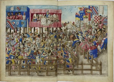 The Tournament Book of René dAnjou, ca 1447 af Unbekannt