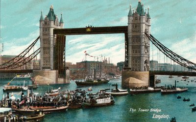 Tower Bridge, London, c1910 af Unbekannt