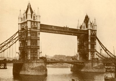 Tower Bridge, London, c1930. af Unbekannt