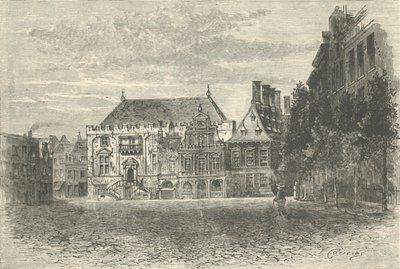 Rådhuset, Haarlem, 1890. af Unbekannt