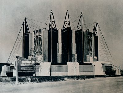 Rejse- og Transportbygningen, 1932 1933. af Unbekannt