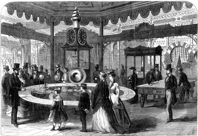 Den amerikanske del af Paris International Exhibition, 1867 af Unbekannt