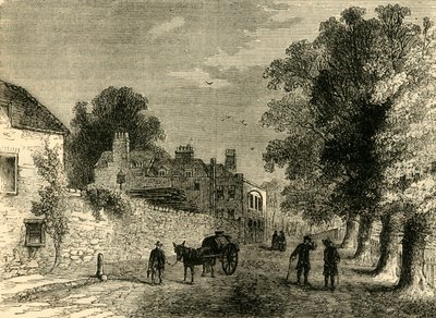 Den øvre kolbe, omkring 1800, c1876. af Unbekannt