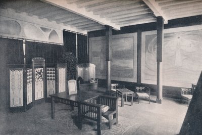 Den hollandske sektions vestibule ved Torino-udstillingen, 1902 af Unbekannt
