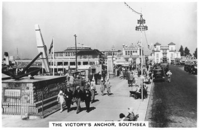 Victorys anker, Southsea, 1937 af Unbekannt