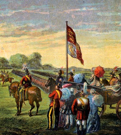 The Volunteer Review, c1850