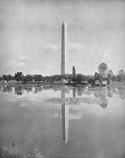 Washington-monumentet, 1800-tallet af Unbekannt