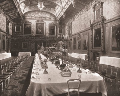 Waterloo Chamber, Windsor Castle, Berkshire, 1894. af Unbekannt