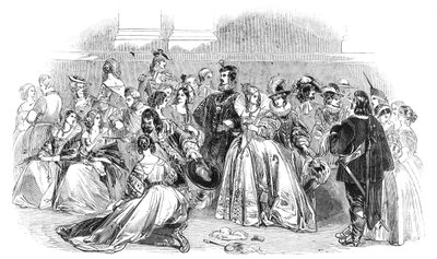 Waverley Ball, 1844. af Unbekannt