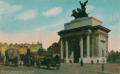 Wellington Arch, London, c1910. af Unbekannt
