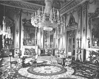 The White Drawing Room, Buckingham Palace, London, 1894. af Unbekannt