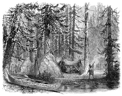 Skoven før Emigranten, 1900 af Unbekannt
