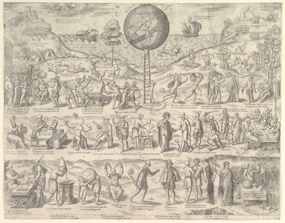 The World, Cage of Fools, 1500-tallet. af Unbekannt