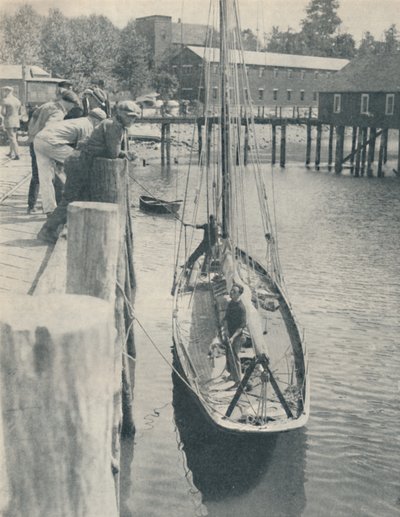 Yachten, der sejlede jorden rundt, 1936 af Unbekannt